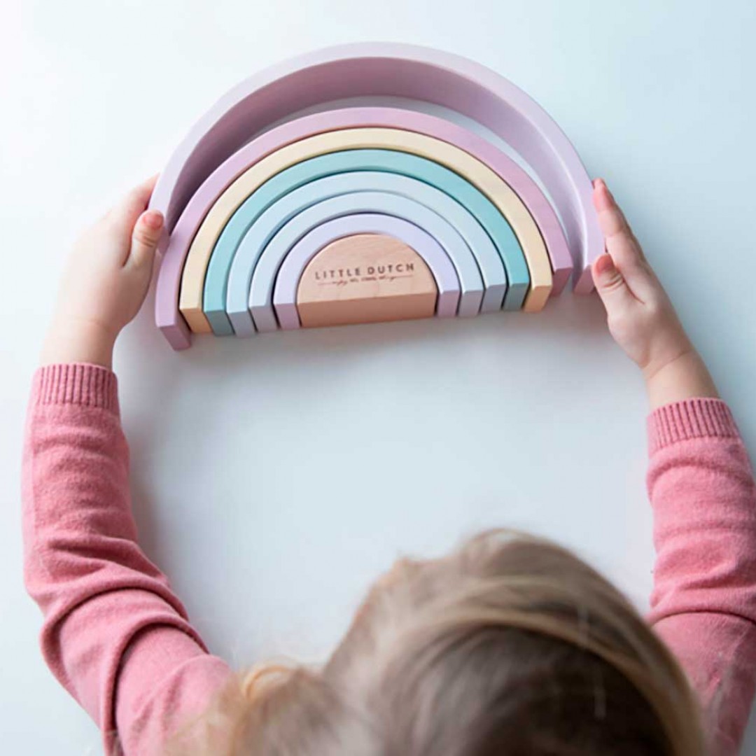 little-dutch-arcobaleno-legno-wooden-rainbow-rosa-2-4126